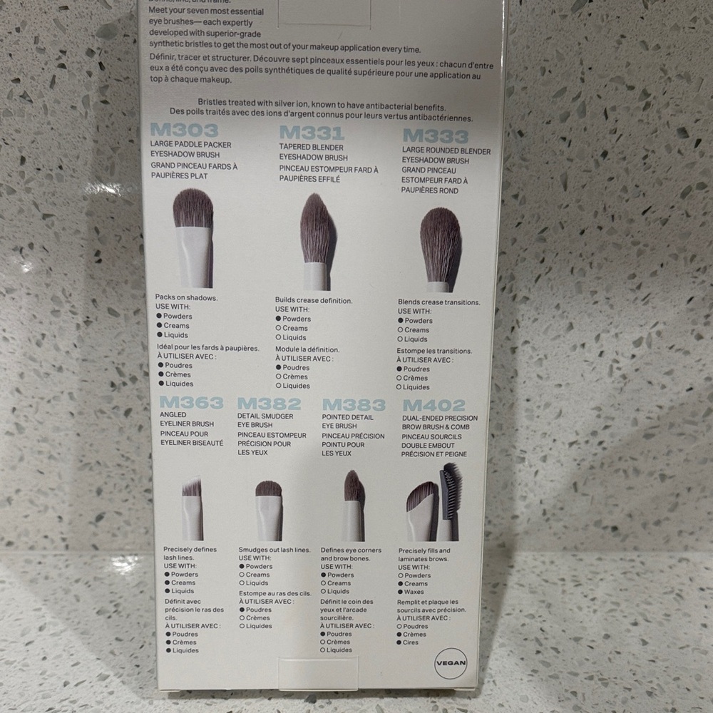 Morphe Eye Want It All Brush Set - White and Black - Picture 2 of 6